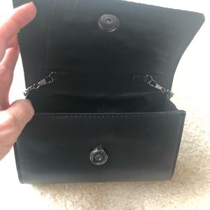 Black Vegan Evening Bag with Samples-Neiman Marcus